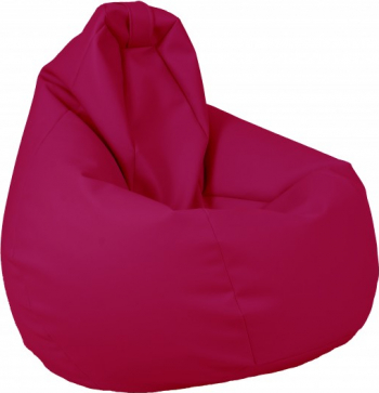 Fotoliu Pufrelax Nirvana Hobbit - Panama Pink pretabil si la exterior husa detasabila umplut cu perle polistiren Fabricat in Romania 