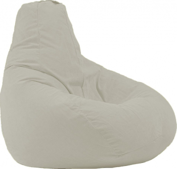 Fotoliu Pufrelax Nirvana Hobbit - Rainy Day Gama Premium cu husa detasabila textila umplut cu perle polistiren 