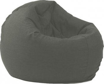 Fotoliu Pufrelax Relaxo Gama Premium - Moon Grey cu husa detasabila textila umplut cu perle polistiren 