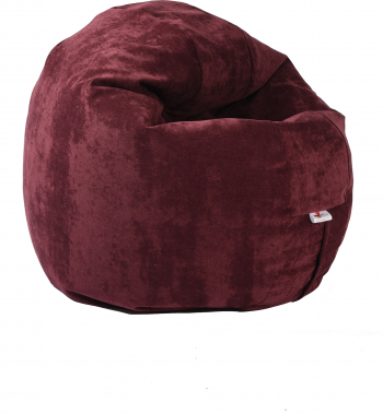 Fotoliu Pufrelax Relaxo Gama Premium Textil Velvet Marsala cu husa detasabila textila umplut cu perle polistiren 