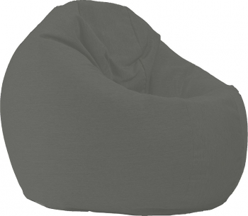 Fotoliu Pufrelax Relaxo XL Gama Premium - Moon Grey cu husa detasabila textila umplut cu perle polistiren 