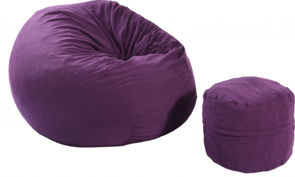 Set Fotoliu Puf Matusalem si otoman Mulberry Gama Premium Textil umplut cu fulgi de burete memory mix 