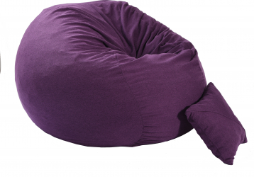 Set Fotoliu Puf Matusalem si perna decorativa Mulberry Gama Premium Textil umplut cu fulgi de burete memory mix 