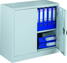 Dulap metalic ASAMBLAT usi batante 1 raft 80x38x75 cm 45 kgpolita CEHA 