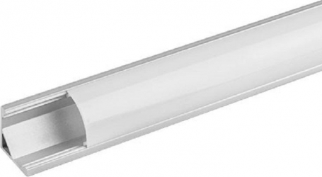 Profil de aluminiu pentru benzi flexibile cu led-uri Ultralux lungime 