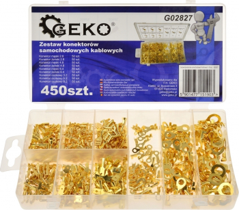 Set conectori auto 450 bucati GEKO G02827