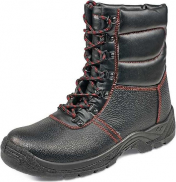 Bocanci SC-03-010 HIGH ANKLE WINTER S3 CI Cerva imblaniti din piele 39