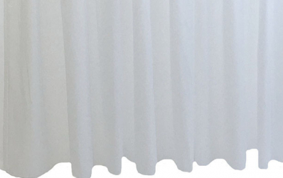 Perdea voal simplu alb 900x245 by Liz Line - RD039 