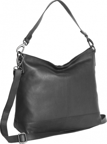 Geanta de dama The Chesterfield Brand piele naturala neagra de mana si umar Amelia 