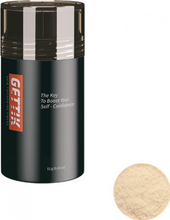 Fibre pentru par rar Gettik pudra blond deschis 12 g 