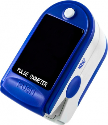 Pulsoximetru MRG M-JZK-302 Display digital Pentru deget Alb / Albastru 