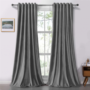 Draperie soft cu rejansa transparenta cu ate pentru galerie Super 250x220 cm densitate 200 g/mp Gri 