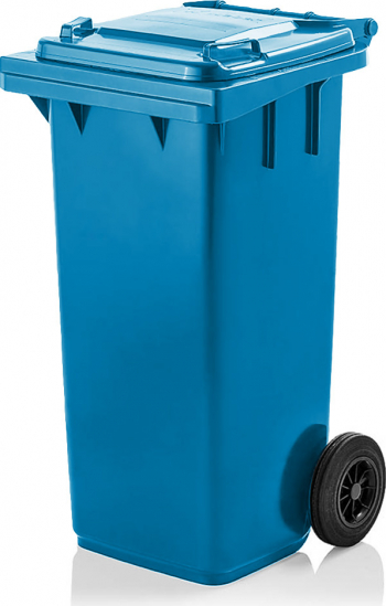 Pubela 120 litri cu 2 roti MGB120 Albastru 