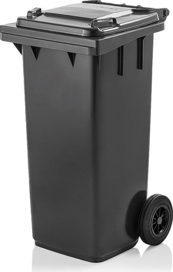 Pubela 120 litri cu 2 roti MGB120 Negru 