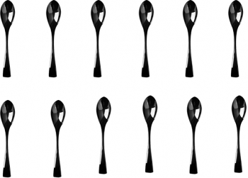 Set 12 linguri desert RAKI WICKED BLACK