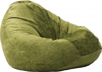 Fotoliu tip Sac Nirvana Gigant Chelford Green Gama Premium Textil umplut cu perle polistiren 