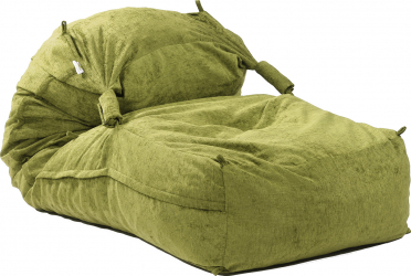 Fotoliu Yoga XL Chelford Green Gama Premium Textil umplut cu fulgi de burete memory mix 