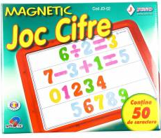 Joc educativ cifre magnetice 