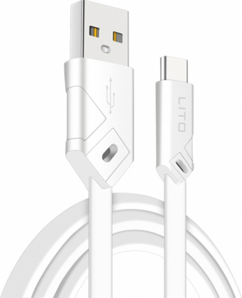 Cablu de date LITO USB Type-C 2.1A 1 metru 