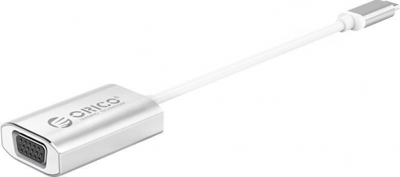 Adaptor Orico XD-102 USB Type C catre VGA Argintiu 