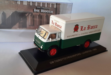 MACHETA CAMION FRIGORIFIC 1963 OM TIGROTTO LA ROCCA 1 43 