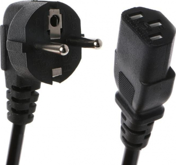 Cablu pentru alimentare PC 3 x 1 mm elSales ELS-CPC lungime 2 5 m negru 