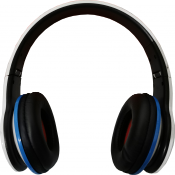 Casti cu fir elSales ELS-8558 pliabile Dynamic Sound Pure Bass alb/albastru 