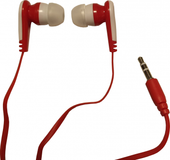 Casti Intraauriculare In Ear Cu Fir Dynamic Sound Rosu 