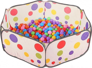 Spatiu de joaca piscina cu mingi accesorii incluse 35 de mingi incluse usor de montat multicolor doty 