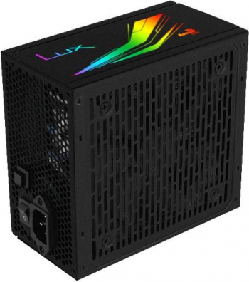 Sursa Aerocool Lux RGB 650 650W RGB Negru 