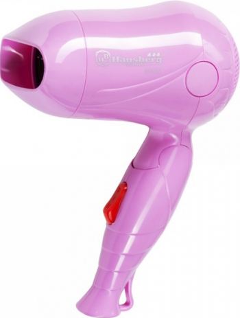 Uscator de Par Hausberg HB-20RS 850 W Maner Pliabil Roz 
