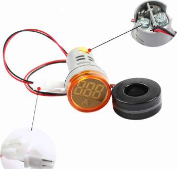 Ampermetru digital de panou 220V 