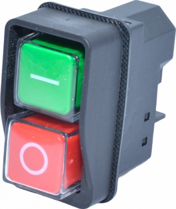 Buton intrerupator AC3 cu protectie si 2 pozitii 
