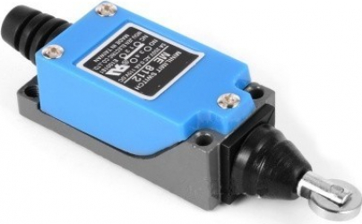 Buton intrerupator limitator cu role paralele 