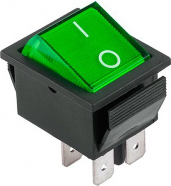 Buton verde stil intrerupator lat 15A-250V 