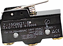 Limitator cu tija scurta 220V-15A 