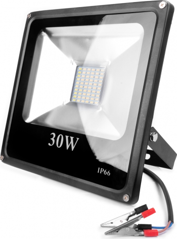 Proiector 30W cu led SMD si alimentare 12V 