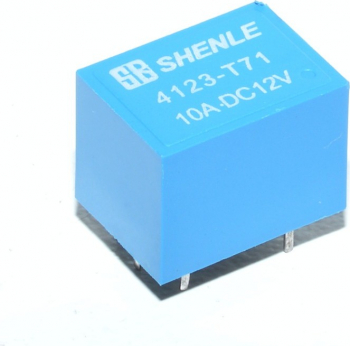 Releu Electromagnetic 5 Pini 6V albastru 