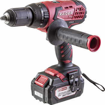 Masina de gaurit si insurubat Raider RDP-SCDI20S Contine acumulator si incarcator 