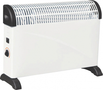 Convector electric Hausberg HB-8201 3 Nivele de Putere 2000W Functie Turbo Alb 