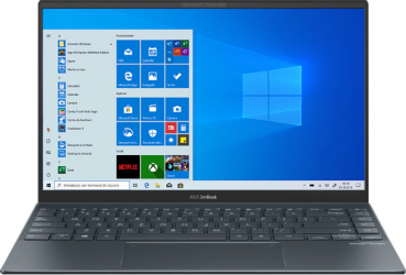 Ultrabook ASUS ZenBook 14 UX425EA Intel Core (11th Gen) i5-1135G7 512GB SSD 8GB Intel Iris Xe FullHD Win10 Tast. ilum. Pine Grey