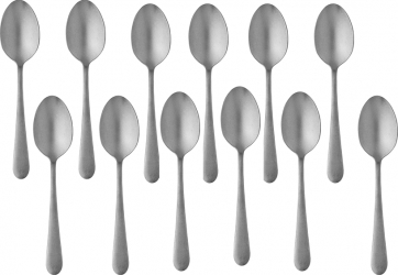 Set 12 linguri desert RAKI OLD FASHIONED 3mm 