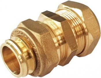 Racord alama trecere tub ondulat 20x18/22 CUPRU COBRASUN TIEMME 