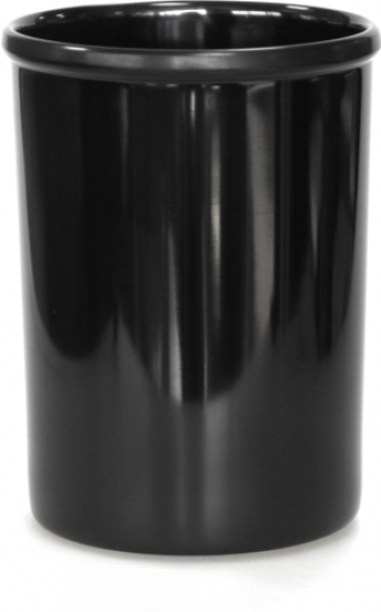 Recipient melamina rotund bufet Culinaro Murun 13x10cm 1000ml negru