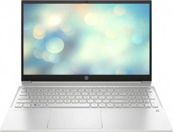 Laptop HP Pavilion 15-eg0064nq Intel Core (11th Gen) i7-1165G7 512GB SSD 16GB Iris Xe FullHD Tastatura iluminata Natural Silver