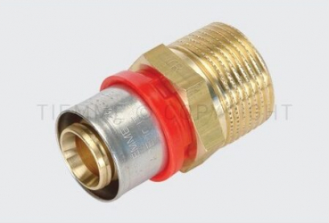 Racord PexAl sertizare 32x1 fil ext TIEMME 