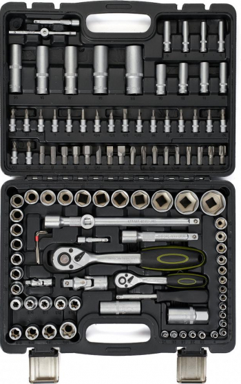 Trusa multifunctionala 108 piese Heinner CTSM011 material chrome-vanadium cutie depozitare si transport 