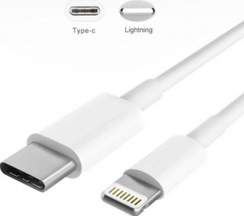 Cablu USB-C USB3.1 tata la Apple Lightning tata 1m incarcare si date 