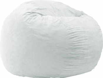 Fotoliu King Size - Angora Grey Gama Premium umplut cu fulgi de burete memory mix 