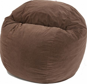Fotoliu King Size - Brown Muffin Gama Plush Honey umplut cu fulgi de burete memory mix and reg 
